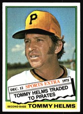 1976 Topps Tommy Helms #583T Pittsburgh Pirates