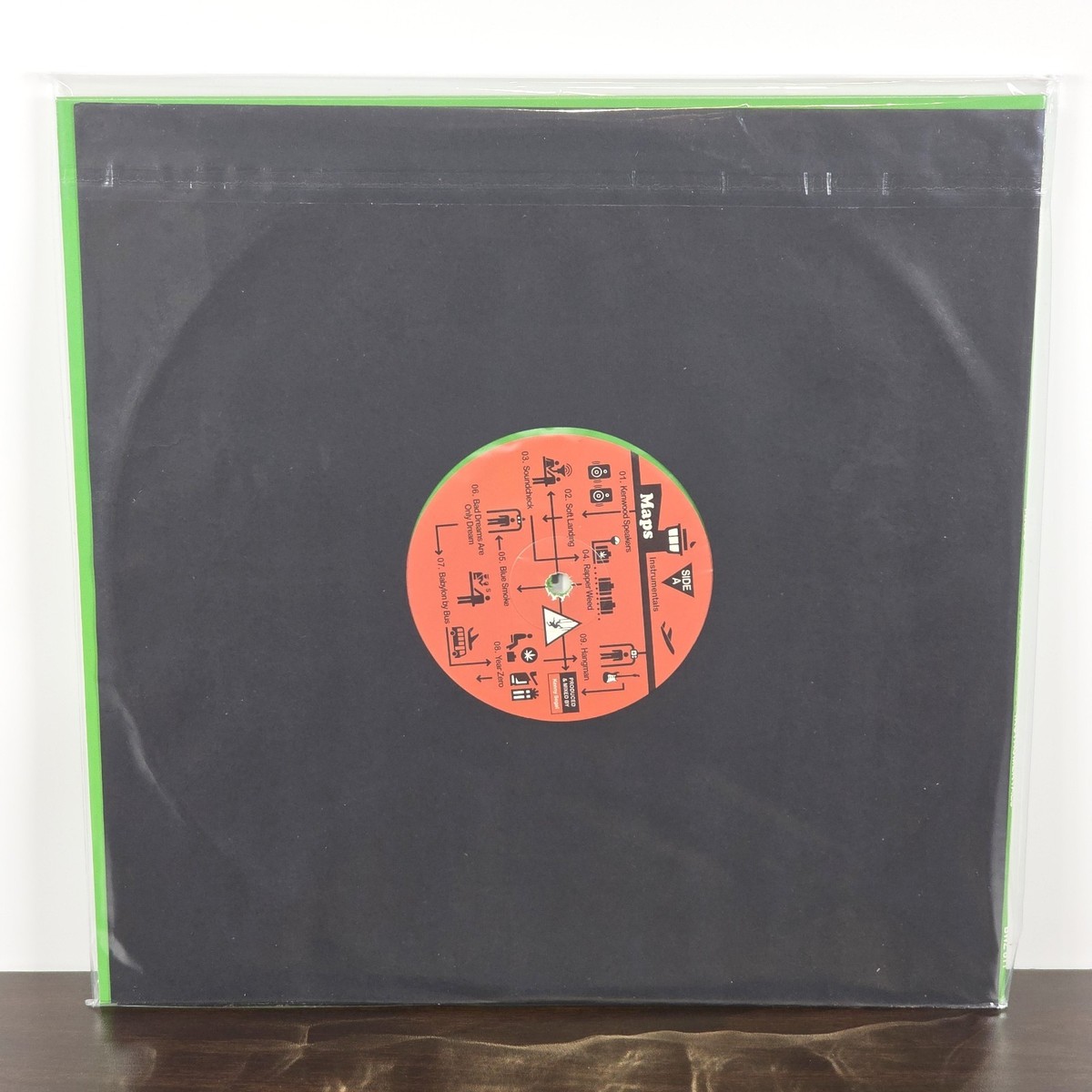 BILLY WOODS x KENNY SEGAL Maps Instrumentals Limited Edition GREEN