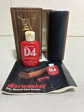 DISCWASHER D4 RECORD BRUSH w/ box fluid