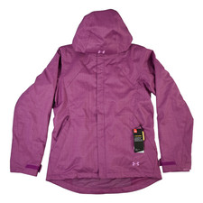Under Armour Women's Small UA ColdGear Storm Sienna 3-In-1 Jacket Purple - NWT