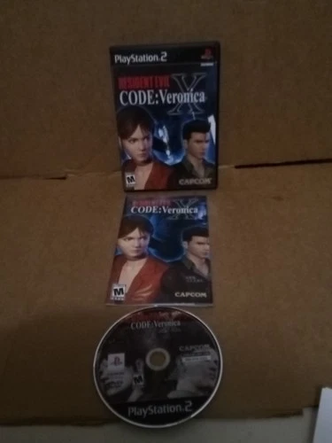 Resident Evil Code: Veronica X (Sony PlayStation 2, 2001) CIB