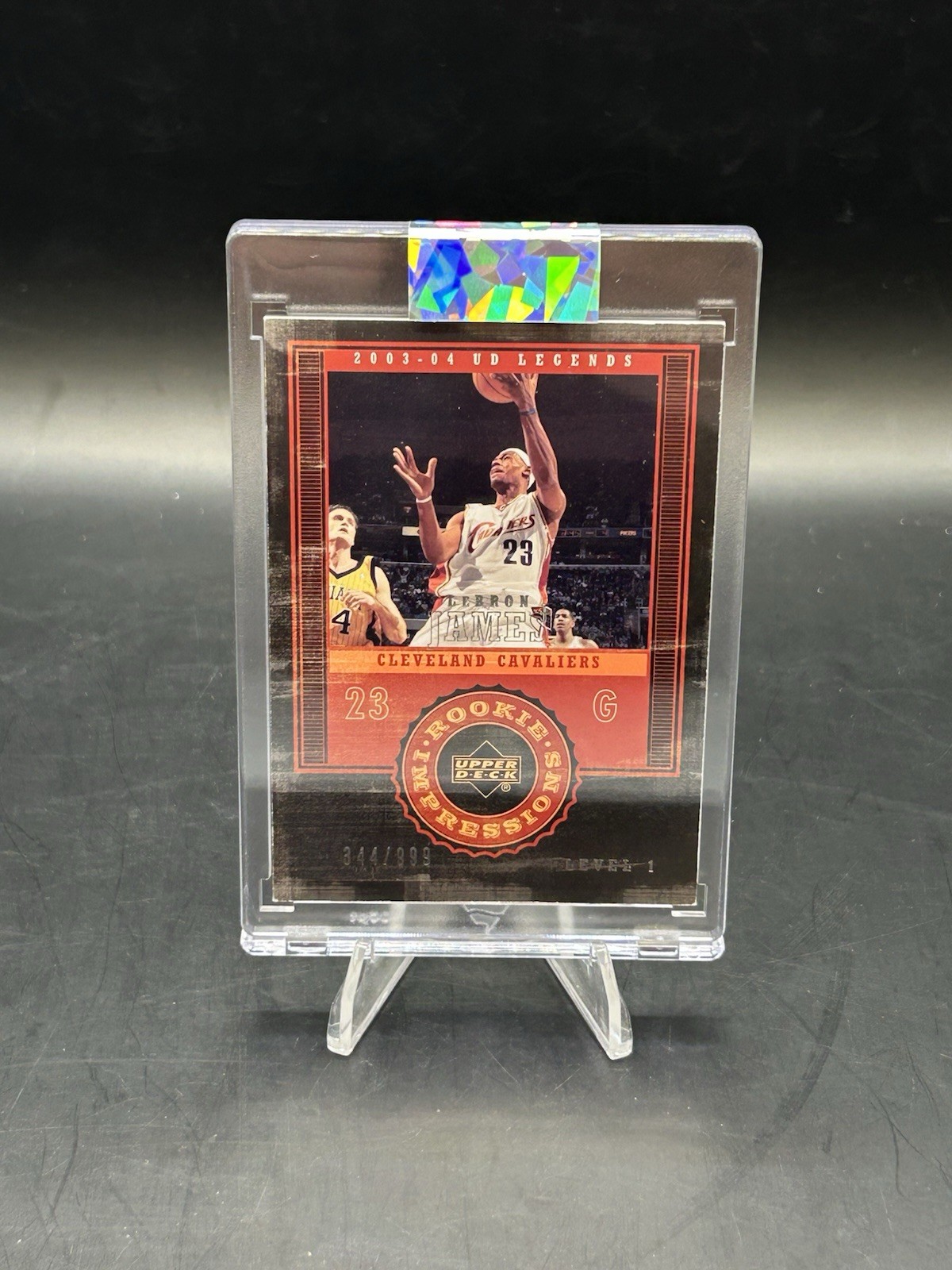 2003-04 Upper Deck UD Legends - Rookie Impressions LeBron James /999 (RC)