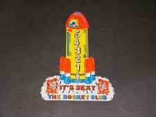 CRAZY CLUB OLDSKOOL HARDCORE RAVE HOUSE FLYER 91 ROCKET LONDON ENERGY NEAR MINT