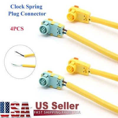 4PCS Clock Spring Plug Connector for 13 14 15 16 17 18 Chevrolet ...