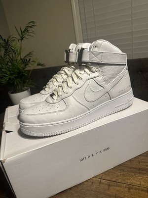 Nike Air Force 1 Hi 1017 ALYX 9SM x  High Triple White Supreme Size 13