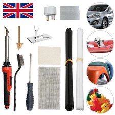 100W Plastic Welding Kit Fast Heating Welder & Soldering Iron Gun Car Bumper
