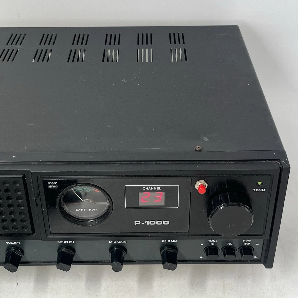 Uniden P-1000 CB-Funk Heimstation – 40 Kanäle FM 4 W Klassiker Vintage Rar - Bild 3 von 4