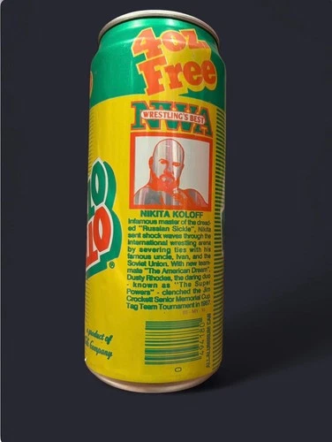 New ListingVINTAGE OPENED/USED 1980’S MELLO YELLO NWA NIKITA KOLOFF CAN WCW WWE WRESTLING