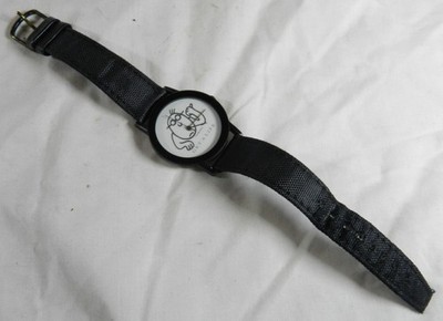 Men's Quartz Watch - Get a Life - Fabric type band - needs battery