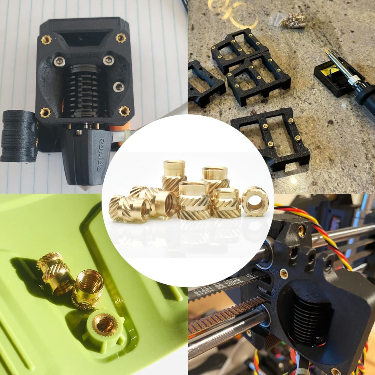 Kit Di Utensili per Stampante 3D, Utensili per Inserti Heat Set