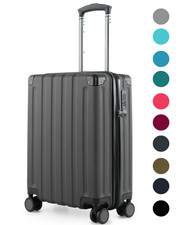 Q-Damm - Valigia trolley bagaglio a mano, 54 cm, 38 litri - Valigia capitale