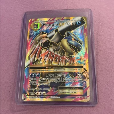 M Blastoise EX (Full Art) 102/108 Evolutions Holo NM Pack Fresh  Pokemon Card