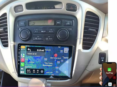 For Toyota Highlander 2001-2007 10'' CarPlay Android 13 Car Stereo Radio GPS Navi