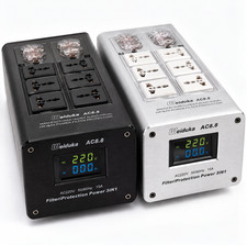 Weiduka 15A 3000W Dual LCD Mains Audio Power Purifier Filter AC Power Socket US