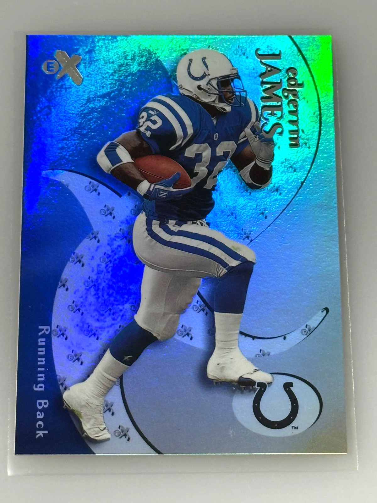2000 Fleer EX Edgerrin James #30 Colts HOF