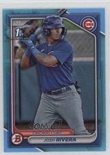 2024 Bowman Prospects Sky Blue Border 78/499 Josh Rivera #BP-115 ms9