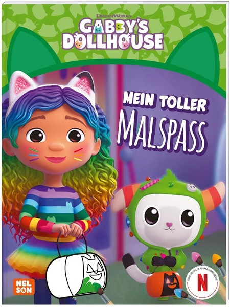 Gabby's Dollhouse: Mein Toller Malspaß | Taschenbuch | Gabby's Dollhouse | 64 S.-image