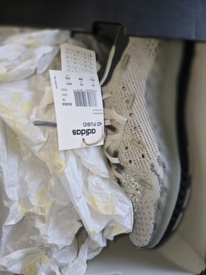 Adidas 4D Fusio  Alumin / Grefou / Cblack    Größe 44 2/3   Neu