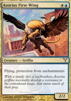 Azorius First-Wing~105/180~LP~(DIS) - Dissension~MTG