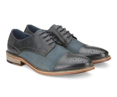 Vintage Foundry Co. Zodiac Men s Handcrafted Leather Oxford Shoe with Cap Toe