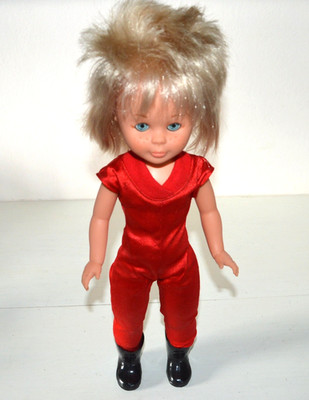 Alte große Puppe Schaufensterpuppe NANCY FAMOSA blond Spain 86994 89 Vintage 80er
