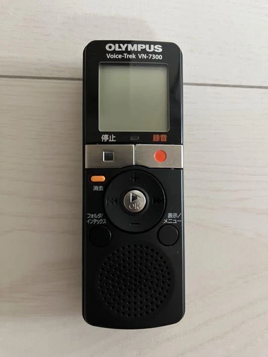 OLYMPUS Voice-Trek VN-7300 Black IC Recorder 2G Monaural Voice Easy Compact  Memo