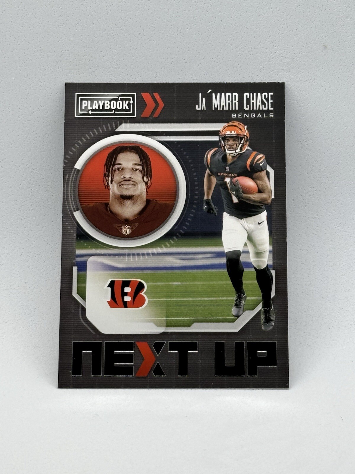 JaMarr Chase Panini Playbook Next Up #NXTJMC Base