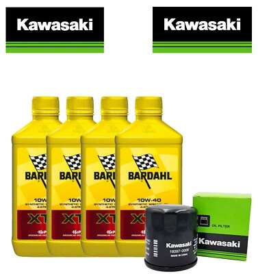 Kit Entretien KAWASAKI Z 1000 2007 2020 Z900 XTC 10W40 C60 Filtre Original Moto - Photo 1/3