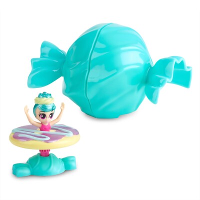 Lot of THREE Prima Sugarinas Surprise Spinning Ballerina Scented Doll Candy