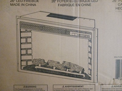 Dimplex 27800001 Dfr2651l Electric Fireplace Firebox Insert 26 120 Volts  for sale online | eBay