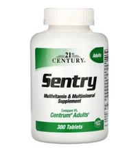21st Century, Sentry, Multivitamin & Multimineral Supplement, 300 Tablets