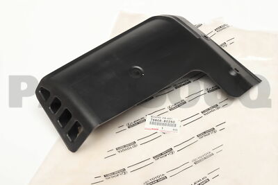 7660860250 Genuine Toyota MUDGUARD SUB-ASSY, QUARTER PANEL, REAR