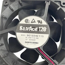 1Pc 60376-0052（9G1224E115） Cooling fan for Kawasaki CP180L robot One axis motor