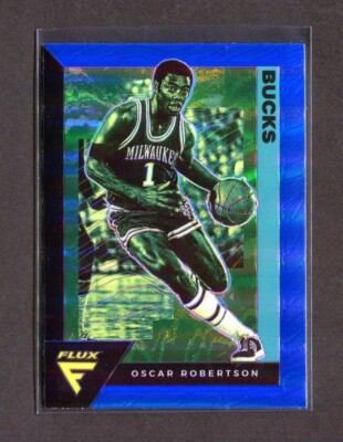 2020-21 Panini Flux - #183 Oscar Robertson [Light Blue Prizm] NBA HOF