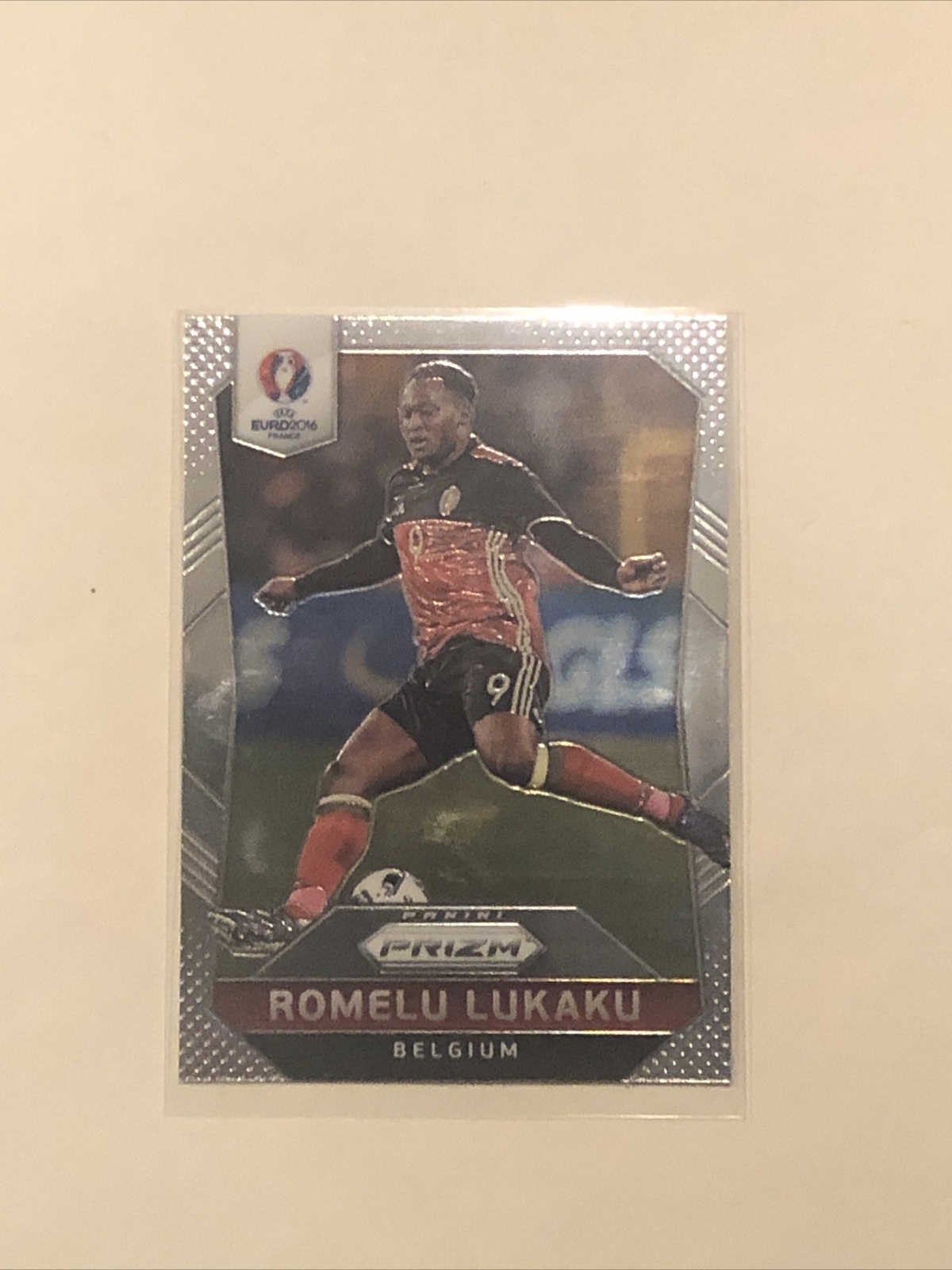 2016 Romelu Lukaku Panini Prizm Euro