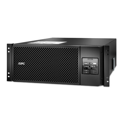 APC Smart-UPS SRT6KRMXLI 6kVA/6kW 4HE 230V 6x C13+4x C19 mit Rail Kit