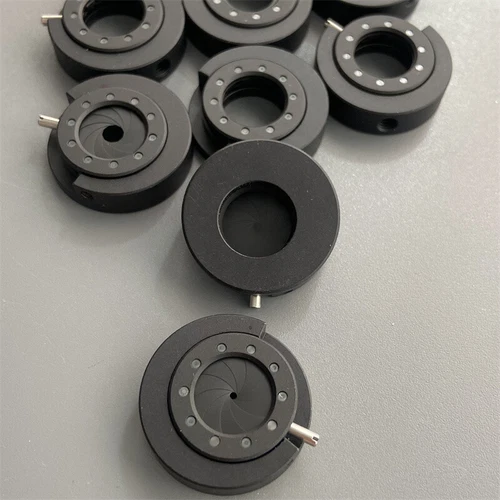 1-12mm Adjustable Mechanical Iris Aperture Microscope Camera Module M4 thread - Picture 14 of 26