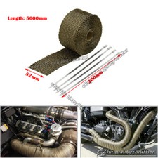 16.5 Ft 2 Exhaust Header Turbo Manifold Pipe Lava Heat Shield Wrap Tape