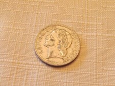 Moneda francesa de 5 francos de aluminio A Lavrillier 1945 República Francesa