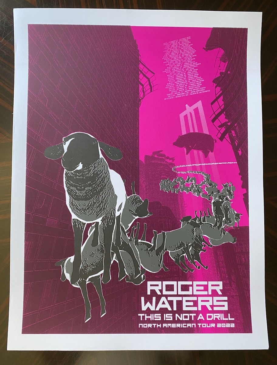 Roger Waters “This Is Not a Drill” Tour Poster | eBay