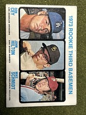 1973 Topps - High # #615 Mike Schmidt, Ron Cey, John Hilton (RC)