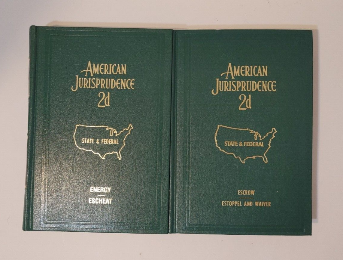 American Jurisprudence 2d State & Federal Law Books 1975 Set Vol 25 26 27 27A 28 eBay
