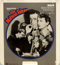 The Maltese Falcon 1941 Vintage CED Videodisc