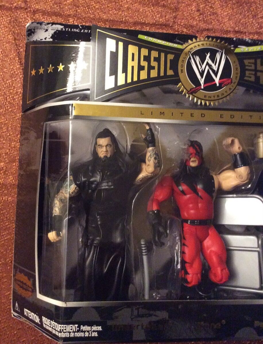 JAKKS PACIFIC WWE CLASSIC SUPER STARS 3 PACK UNDERTAKER JAKKS PACIFIC WWE CLASSIC SUPER STARS 3 PACK UNDERTAKER