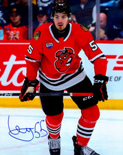 ARTYOM LEVSHUNOV autographed SIGNED ROCKFORD ICEHOGS 8X10 photo