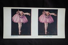 Stereo pair 1925 A. C. Co. No.56 Original stereo image ballerina theater  69