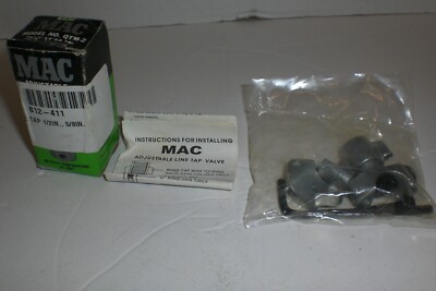 MAC QTM-2 Adjustable Line Tap Valve for 1/2'', 5/8' O.D. Tube