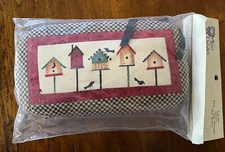 Heart of Dresden Birdhouse Padded Fabric Lid for Longaberger Gripper Tie-On