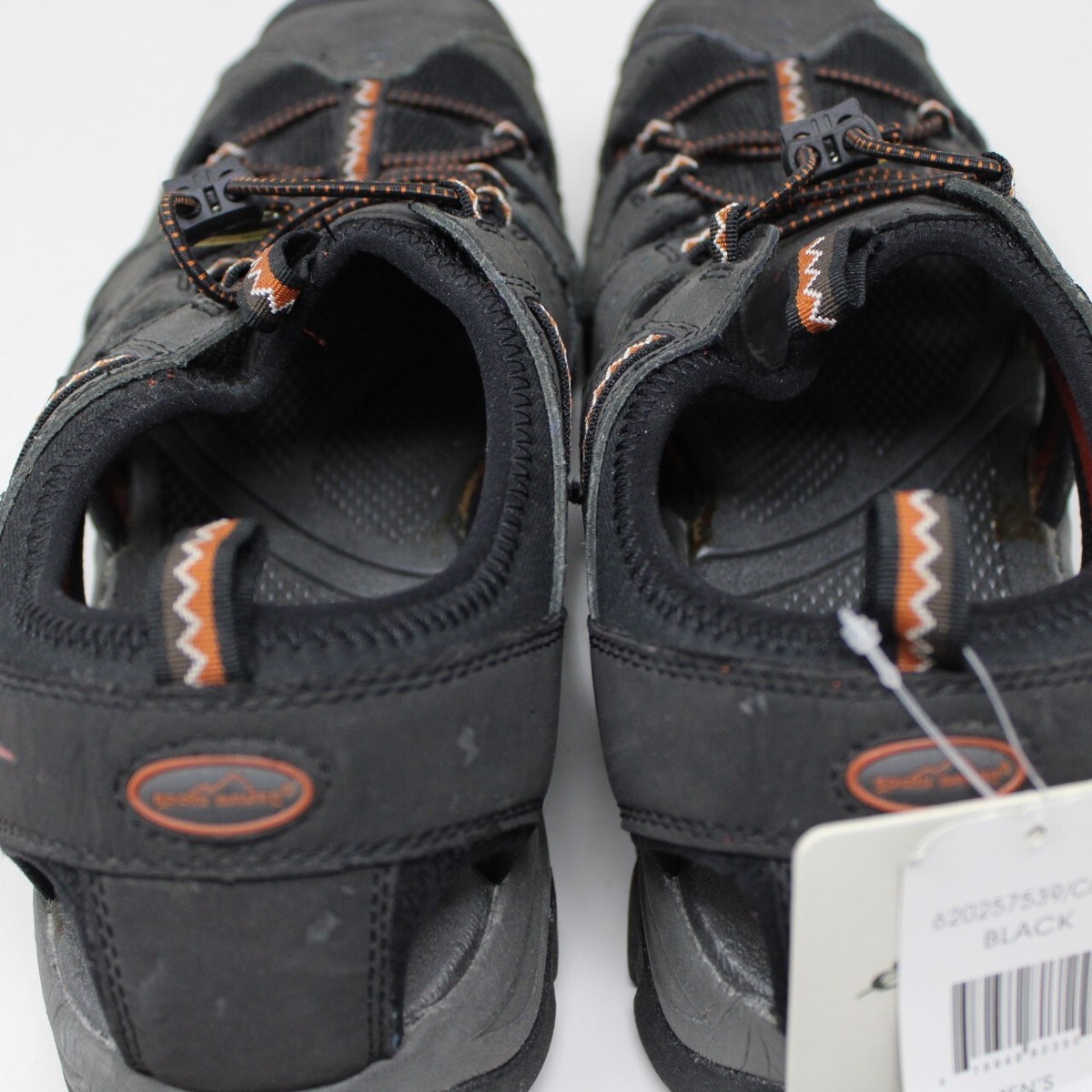 Eddie Bauer Carl Sandals NWT Mens 13 Black Hiking Outdoor Adjustable Closed Toe Eddie Bauer Men main image 3