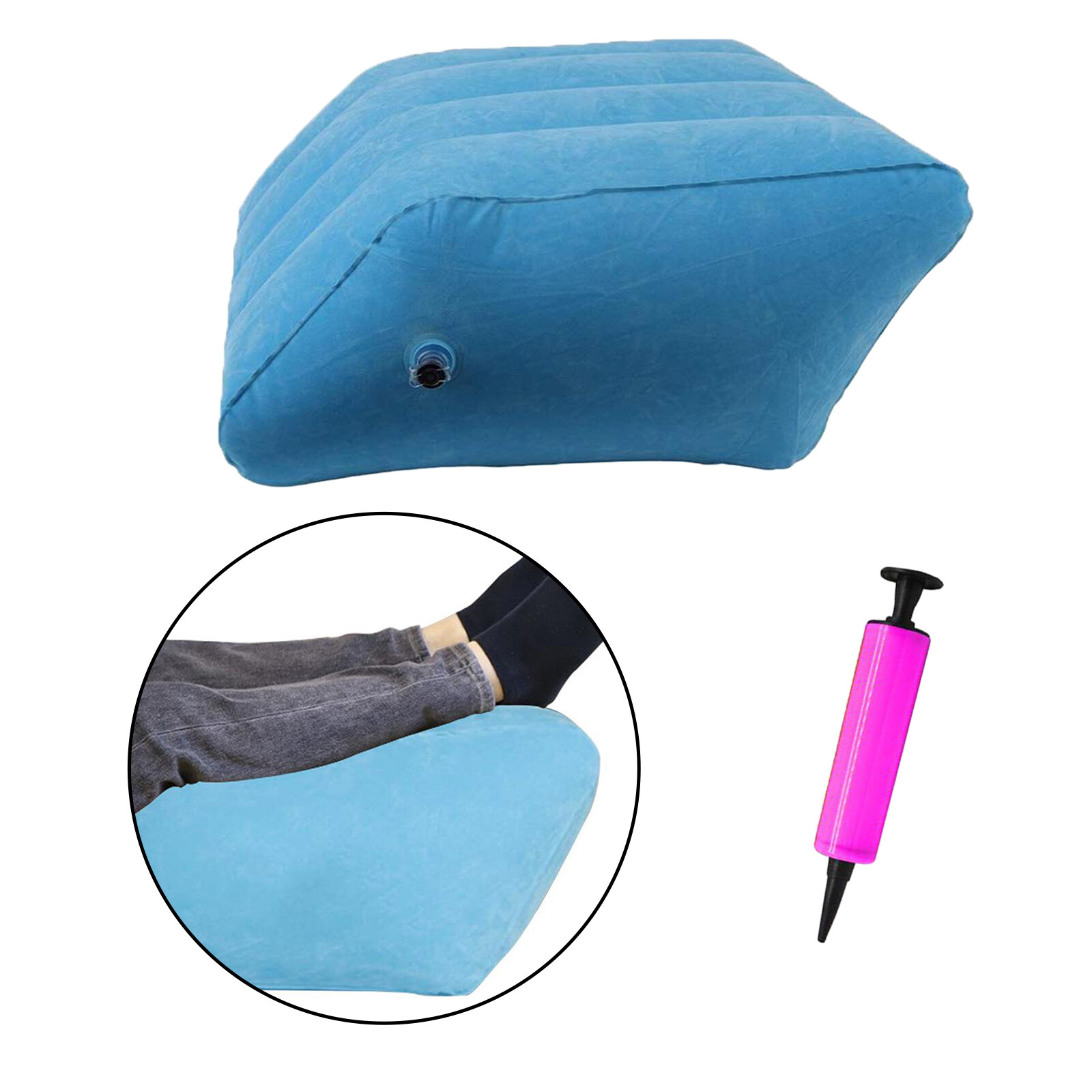 Tiiyee Aufblasbares Lendenkissen - Ergonomische Rückenstütze Für Auto & Büro